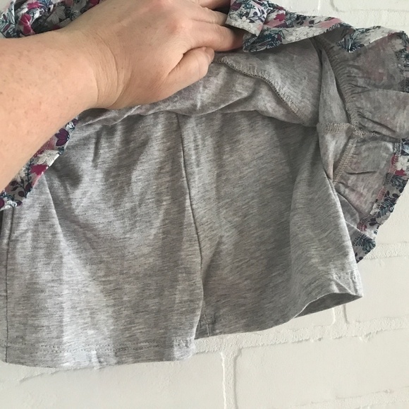 Lovely Floral Summer Skort Girl Size 6 - Picture 3 of 7